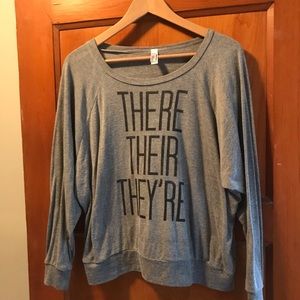 Grammar Nerd American Apparel Shirt